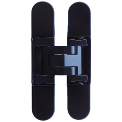 Onzichtbare scharnier KUBIKINA K6100 zwart gelakt voor paneeldikte min. 18mm / pce