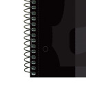 Oxford School Classic Europeanbook spiraalblok, ft A4+, 160 bladzijden, gelijnd, zwart