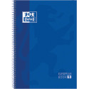 Oxford School Classic Spiral Notebook A4 Plus 160 Lined Pages Navy Blue