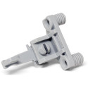 Korte beugel A voor GOLA profiel PVC grijs / pce