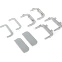 Accessoireset GOLA centraal profiel PVC wit / pce