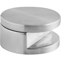 6mm Round Chrome Glass Shelf Support per piece
