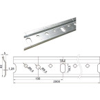 Barrette de suspension pour...