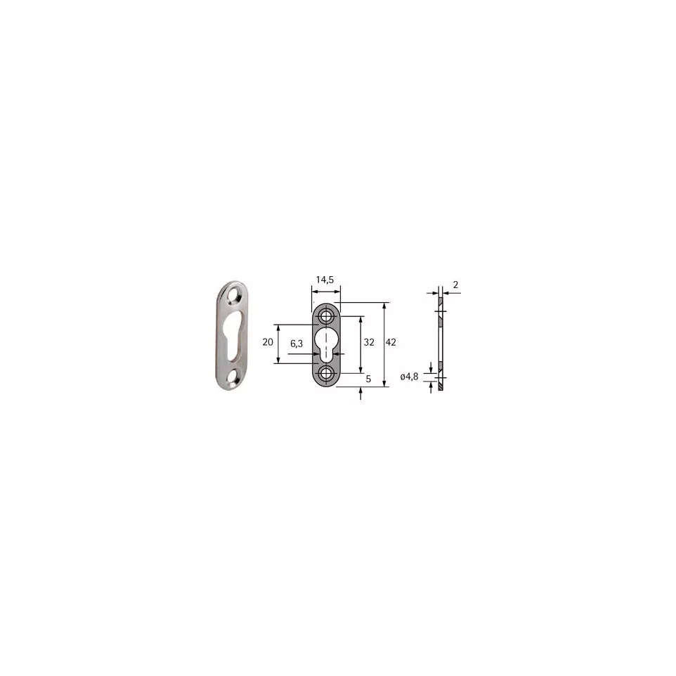 Ferrure de suspension Hettich en...
