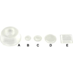 Self-Adhesive Bumpers Ø22x10mm per piece