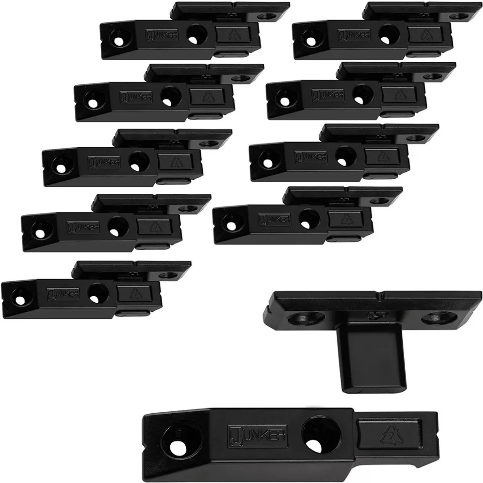 Flink Pair of Black PVC Mounting...