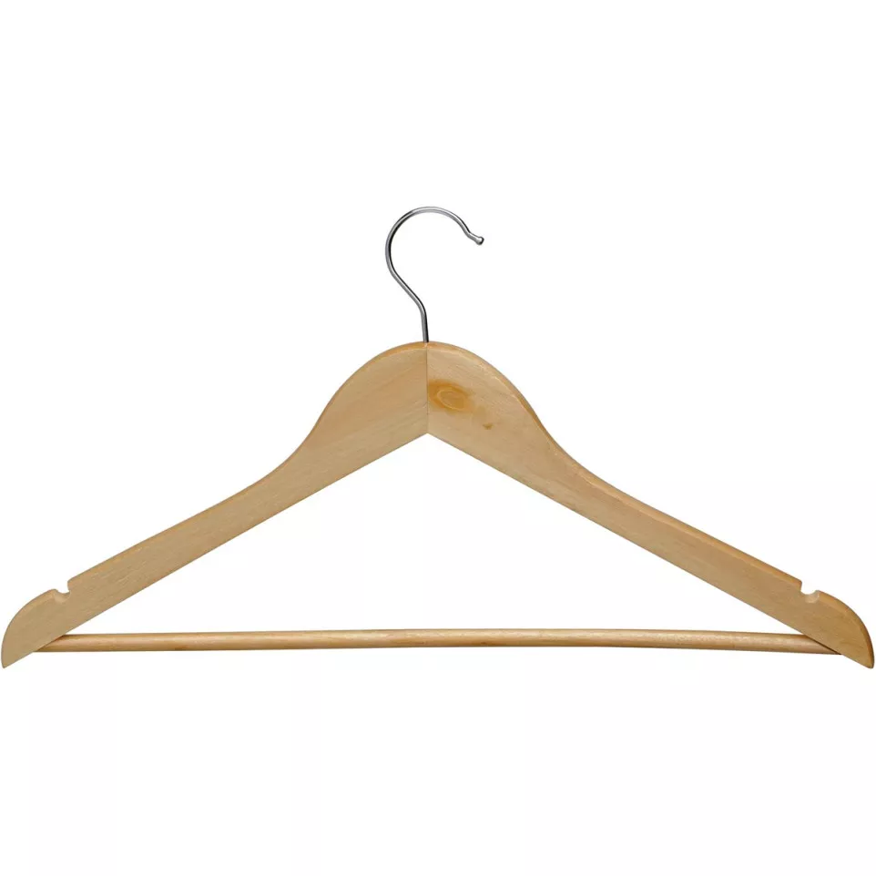 Maul wooden clothes hangers pack of 8...