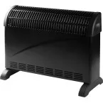 Domo convector verwarming Turbo, zwart