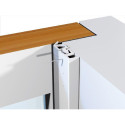 ELLEN PTS brown door or window frame profile 2100mm per piece