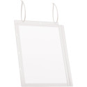 Durable waterbestendige hoes, met kabelbinders, ft A4, pak van 5 stuks