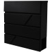Boîte aux lettres Deluxe PB200, noir