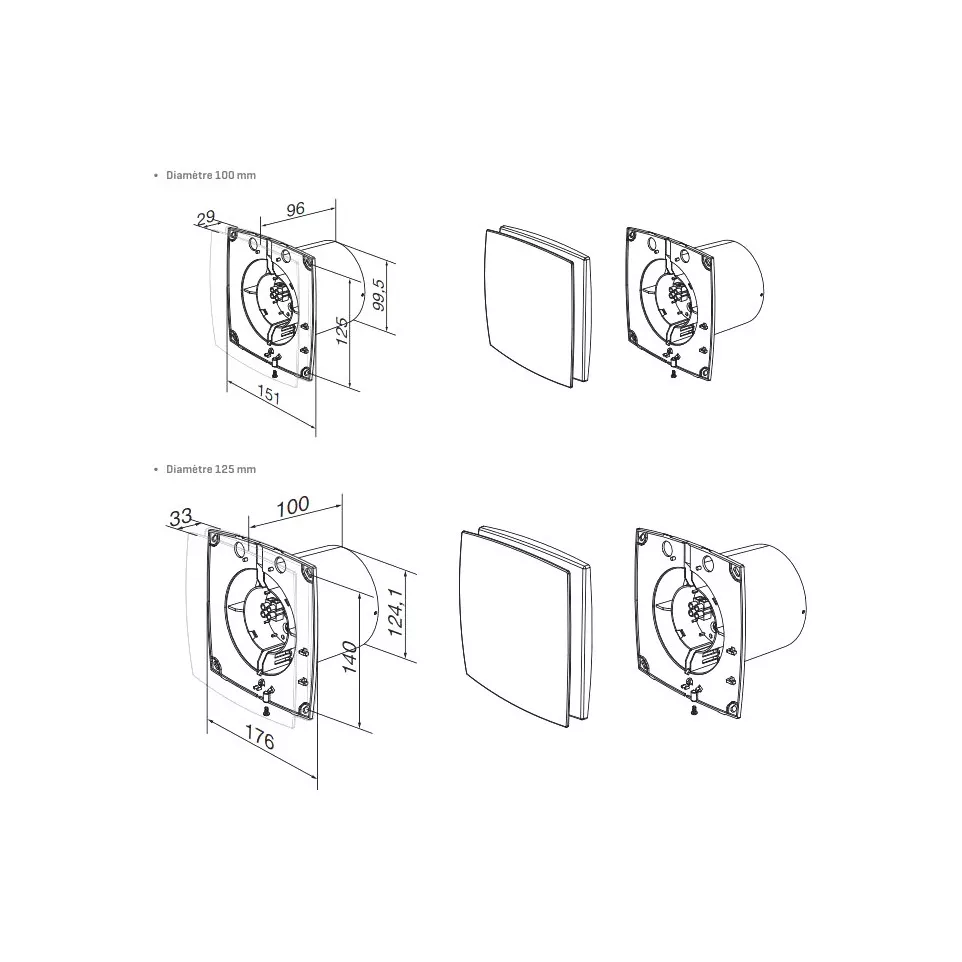 Standard Fan Wave GO 9111 (Ø100mm)...