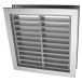 1H brandwerend rooster 200x200 naturel CAD EN CONT CAD dikte 40 / pce