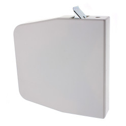 Swiveling White Roller for 22mm Strap 12m per piece