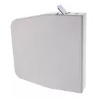 Enrouleur pivotant à appliquer blanc sangle 22mm 12m / pce