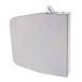 Witte opbouwwartel 14mm 11m riem / pce