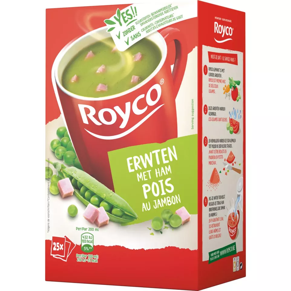 Royco Minute Soup classic erwten met...