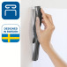Rapid StandUp F20 Stapler, staples up to 20 sheets, for 26/6 and 26/6 staples, black