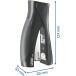 Rapid StandUp F20 Stapler, staples up to 20 sheets, for 26/6 and 26/6 staples, black