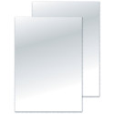 Q-CONNECT omslagen, ft A4, PVC, 200 micron, pak van 100 stuks, transparant