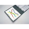 Q-CONNECT pochet, zelfklevend, ft A4, pak van 5 stuks