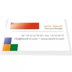 Q-CONNECT self-adhesive badge holder 60 x 95 mm side opening pack of 100 pieces