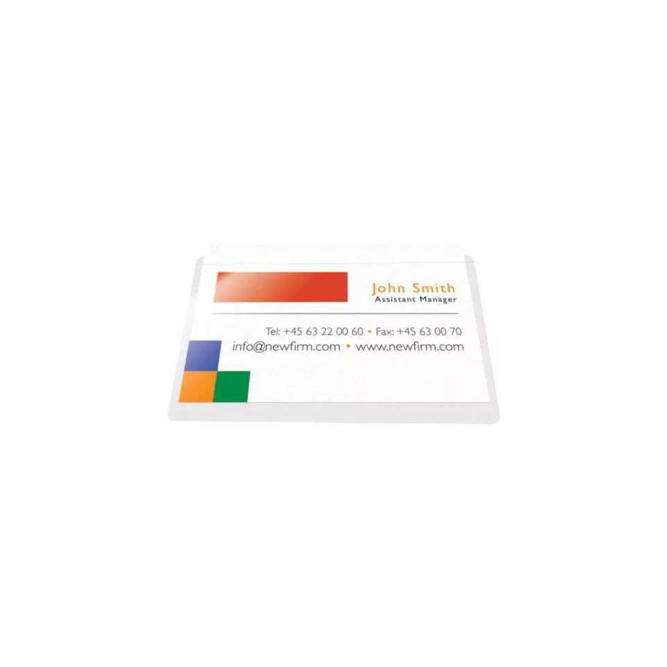 Q-CONNECT self-adhesive badge holder...