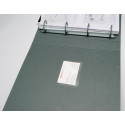 Q-CONNECT self-adhesive badge holder side opening 60 x 95 mm pack of 10 pieces