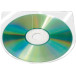 Q-Connect self-adhesive CD pocket with tab PP pack of 100