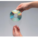 Q-Connect self-adhesive CD pocket with tab PP pack of 100