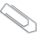 Q-CONNECT paperclips 26 mm box of 1000 pieces