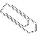 Q-CONNECT paperclips 26 mm box of 1000 pieces