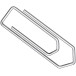 Q-CONNECT paperclips 26 mm box of 1000 pieces