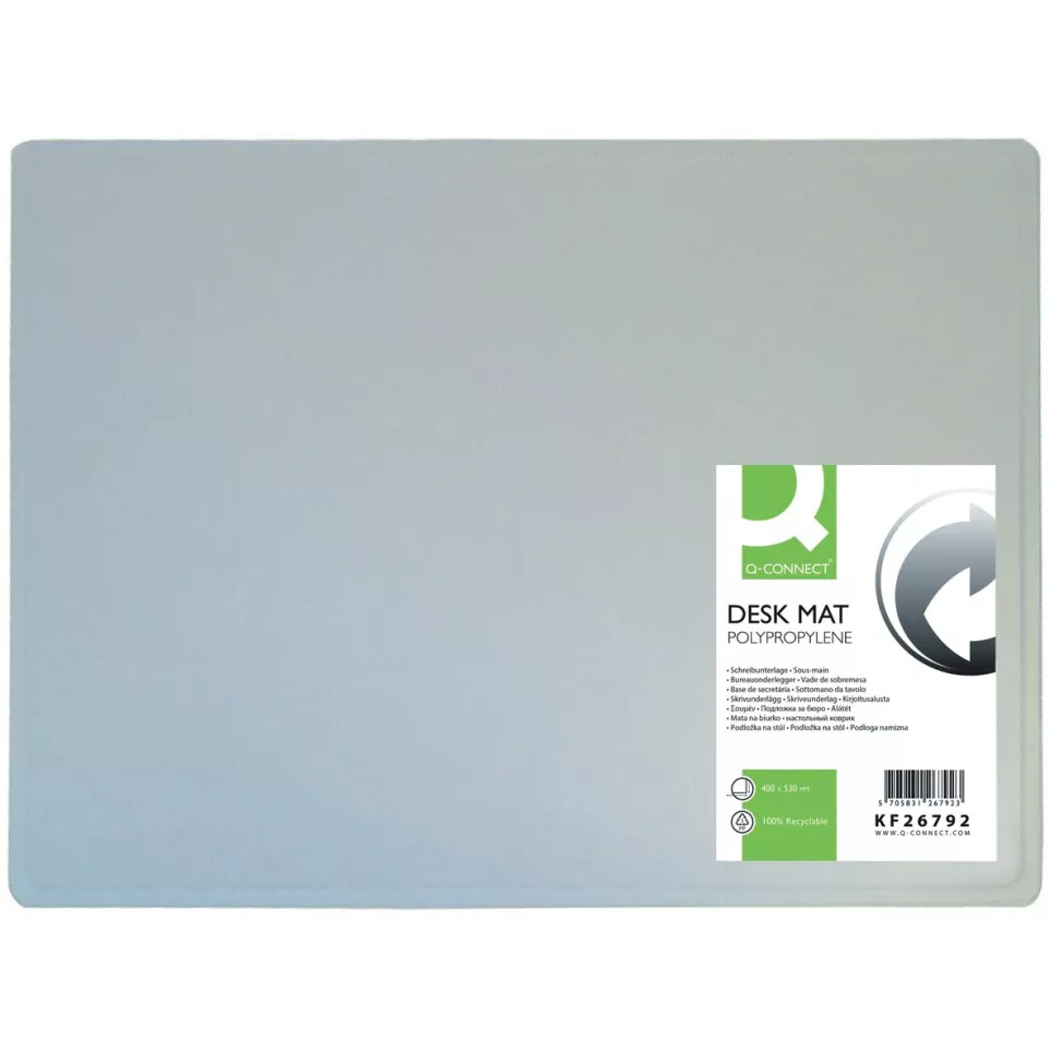 Q-CONNECT onderlegger, ft 53 x 40 cm,...