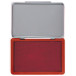 Q-Connect Large Stamp Pad Red 110 x 70 mm