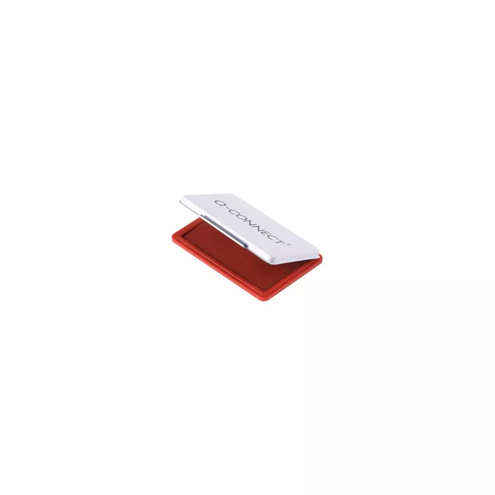Q-Connect Large Stamp Pad Red 110 x...