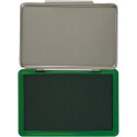 Q-CONNECT stempelkussen, ft 110 x 70 mm, groen