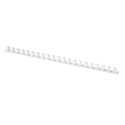 Q-CONNECT peignes 14mm 21 boucles 100 pièces blanc