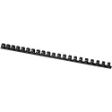 Q-CONNECT peignes 14mm 21 boucles 100 pièces noir