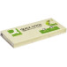 Q-CONNECT Quick Notes Recycled, ft 38 x 51 mm, 100 feuilles, paquet de 3 blocs, jaune
