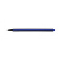 Q-CONNECT fineliner, 0,4 mm, driehoekig, blauw