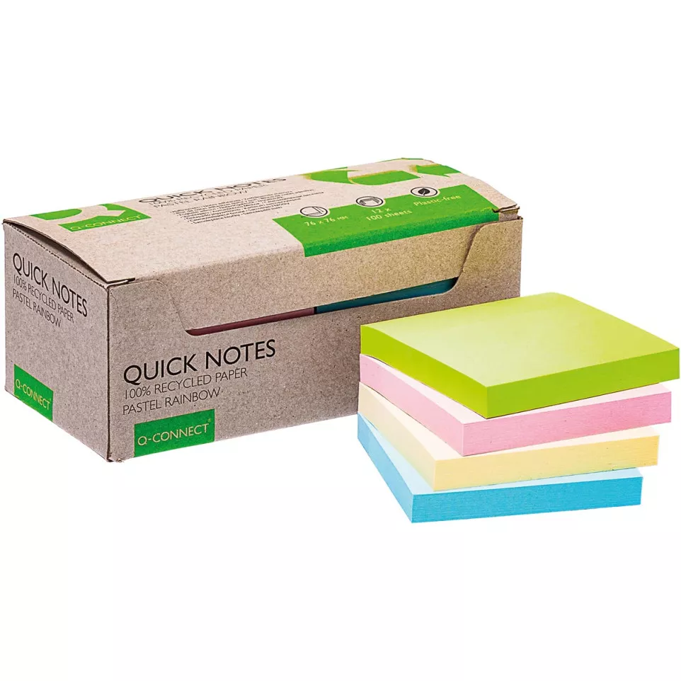 Q-CONNECT Quick Notes Recycled...