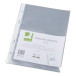 Q-CONNECT pochette perforée A5 portrait perforation 4 trous lisse 100 microns paquet de 10 pièces