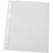 Q-CONNECT pochette perforée A5 portrait perforation 4 trous lisse 100 microns paquet de 100 pièces