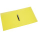 Q-CONNECT ringmap, PP, 2 ringen, 16 mm, transparant geel