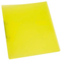 Q-CONNECT classeur à anneaux, PP, 2 anneaux, 16 mm,  jaune transparent