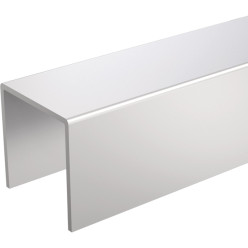 Bodemgeleidingsprofiel "U" 30x30mm gegalvaniseerd lg.3m SPORTUB 5040/6255 / 3m