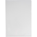 Q-CONNECT pochette coin transparent 160 microns paquet de 100 pièces
