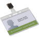 Q-CONNECT badge avec clip 85 x 54 mm