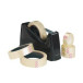 Q-Connect Tape Dispenser Black for 25mm x 66m Rolls
